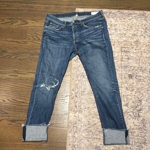 RAG & BONE distressed Dre jeans